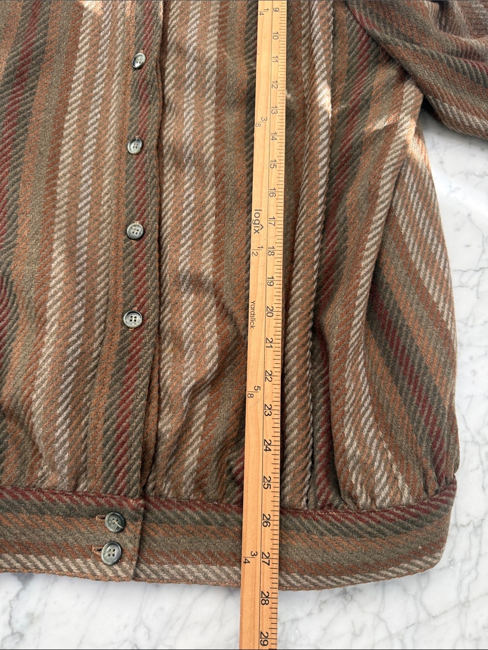 Vintage Gamma Los Angeles Blazer Coat Tassel Sz 6 - Picture 8 of 11